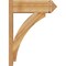 Ekena Millwork Thorton Rough Sawn Arts and Crafts Outlooker, Western Red Cedar, 8"W x 24"D x 32"H OUT08X24X32THR03RWR - alternate 4